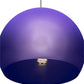 Meyda Lighting Bola 20" Blue Pendant Light With Blue Idalight Shade Glass