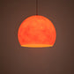 Meyda Lighting Bola 20" Safety Orange Pendant Light With Orange Idalight Shade Glass