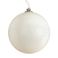 Meyda Lighting Bola 30" Nickel Pendant Light With White Statuario Idalight Shade