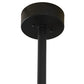 Meyda Lighting Bola 36" Black Texture Pendant Light With White Statuario Idalight Shade