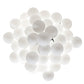 Meyda Lighting Bola 44" 8-Light Solar Black Cascading Pendant Light With White Statuario Idalight Shade