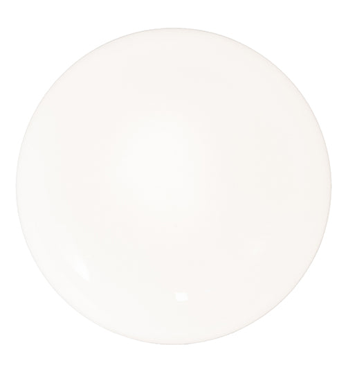 Meyda Lighting Bola 8" Flat Black Mini Pendant Light With White Opal Shade Glass