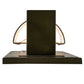 Meyda Lighting Bonn 10" Antique Copper Wall Sconce With White Textrene Shade