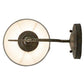 Meyda Lighting Bordeaux 7" Capri Wall Sconce With White Natural Linen Shade