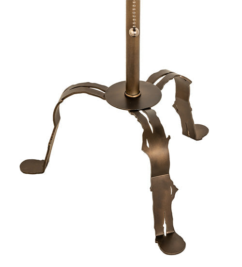 Meyda Lighting Branches 14" Antique Copper Table Lamp Base
