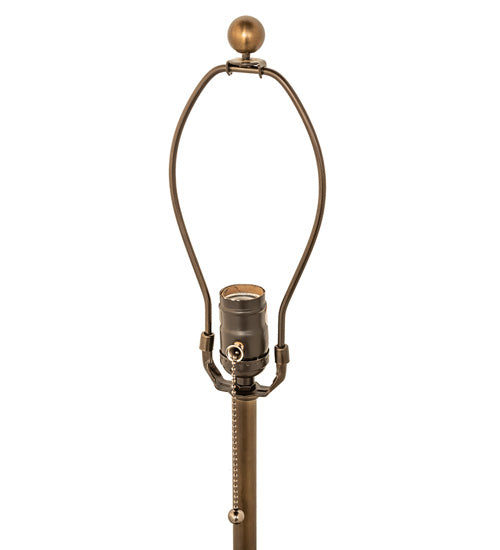 Meyda Lighting Branches 14" Antique Copper Table Lamp Base