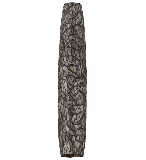 Meyda Lighting Branches 7" Beige & Chocolate Shade Glass