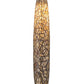 Meyda Lighting Branches 7" Beige & Chocolate Shade Glass