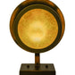 Meyda Lighting Branches 8" Mahogany Bronze Wall Sconce With Amber Mica Shade Glass