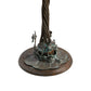 Meyda Lighting Bronze Lily 61" 12-Light Verdigris Floor Lamp Base