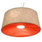 Meyda Lighting Bruges 157276 28" 5-Light Nickel Pendant Light With Tuscany Textrene Shade