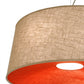 Meyda Lighting Bruges 157276 28" 5-Light Nickel Pendant Light With Tuscany Textrene Shade