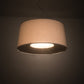 Meyda Lighting Bruges 30" 4-Light Nickel Powdercoated Pendant Light With Alabaster Textrene Shade