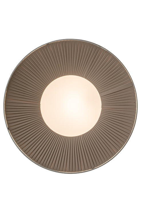 Meyda Lighting Bruges 30" 4-Light Nickel Powdercoated Pendant Light With Alabaster Textrene Shade