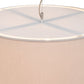 Meyda Lighting Bruges 30" 4-Light Nickel Powdercoated Pendant Light With Alabaster Textrene Shade