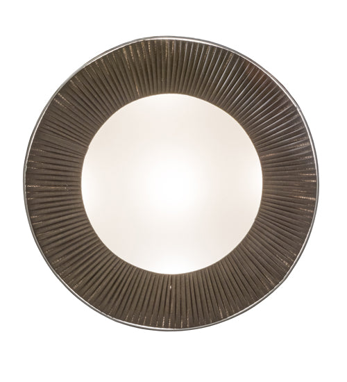 Meyda Lighting Bruges 42" 5-Light Nickel Pendant Light With Tuscany Textrene Shade
