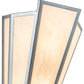 Meyda Lighting Brum 9" 2-Light Extreme Chrome Wall Sconce With Beige Fleshtone Idalight Shade