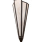 Meyda Lighting Brum 9" 2-Light Oil Rubbed Bronze Wall Sconce With Beige Fleshtone Idalight Shade