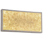Meyda Lighting Brume 24" LED Aluminum Wall Sconce With Silver Mica Shade Glass