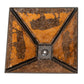 Meyda Lighting Buffalo 17" Timeless Bronze Frame With Amber Mica Shade