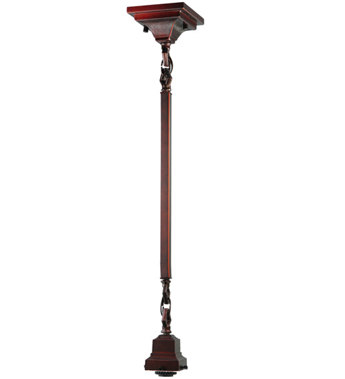 Meyda Lighting Bungalow 28129 24" Mahogany Bronze Pendant Light Hardware