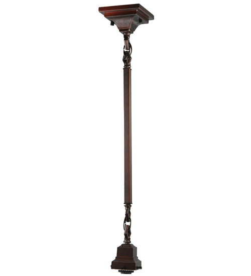Meyda Lighting Bungalow 28129 24" Mahogany Bronze Pendant Light Hardware