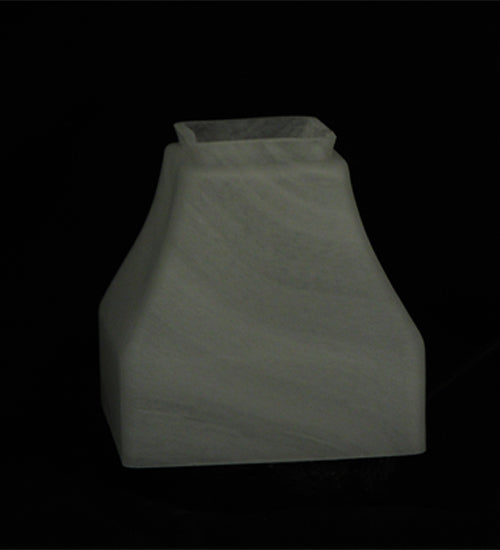 Meyda Lighting Bungalow 5" Alabaster White Shade