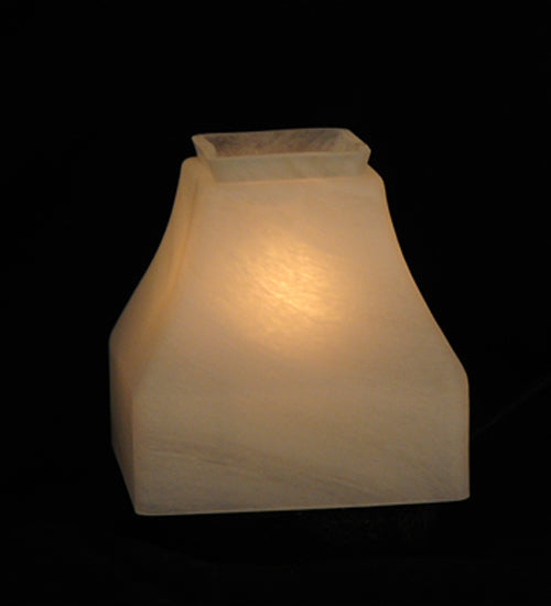 Meyda Lighting Bungalow 5" Alabaster White Shade