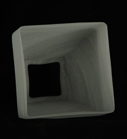 Meyda Lighting Bungalow 5" Alabaster White Shade