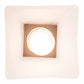 Meyda Lighting Bungalow 5" Mahogany Bronze White Alabaster Swirl Pendant Light With White Shade Glass