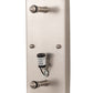 Meyda Lighting Cabernet Swirl 5" Brushed Nickel Wall Sconce With Red Swirl Shade Glass