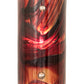 Meyda Lighting Cabernet Swirl 5" Brushed Nickel Wall Sconce With Red Swirl Shade Glass