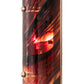 Meyda Lighting Cabernet Swirl 5" Brushed Nickel Wall Sconce With Red Swirl Shade Glass