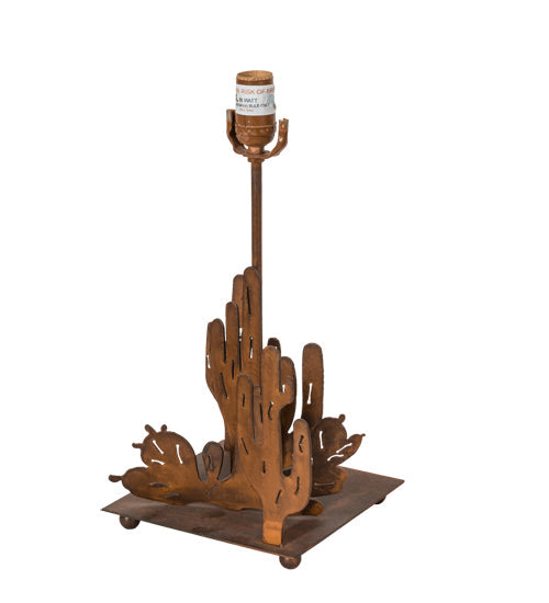 Meyda Lighting Cactus 13" Rust Table Lamp Base
