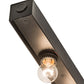Meyda Lighting Caldero 216" 35-Light Gloss Black Flush Mount Light