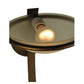 Meyda Lighting Calice 10" Copper and Bronze Wall Sconce With Contrail Mist Idalight Shade