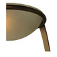 Meyda Lighting Calice 10" Copper and Bronze Wall Sconce With Contrail Mist Idalight Shade