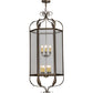 Meyda Lighting Calida 24" 12-Light Tyler Bronze Pendant Light With Clear Rainstone Idalight Shade Glass