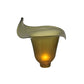 Meyda Lighting Calla Lily 9" Green Shade Glass