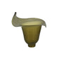 Meyda Lighting Calla Lily 9" Green Shade Glass