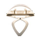 Meyda Lighting Canterbury 12" 2-Light Nickel Wall Sconce With Off White Textrene Shade Glass