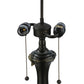 Meyda Lighting Capolavoro 23" 2-Light Mahogany Bronze Table Lamp With Green and Beige Shade Glass