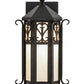 Meyda Lighting Caprice 10" Chestnut Wall Sconce With Fleshtone Idalight Shade
