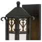 Meyda Lighting Caprice 10" Chestnut Wall Sconce With Fleshtone Idalight Shade