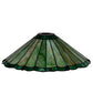 Meyda Lighting Caprice 16" Avocado Green Art Shade Glass