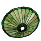 Meyda Lighting Caprice 16" Avocado Green Art Shade Glass