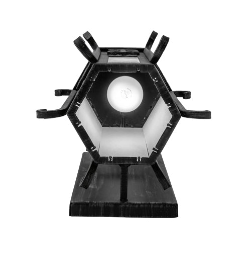 Meyda Lighting Caprice 169242 9" Antique Iron Gate Wall Sconce With Frosted Seeded Shade Glass