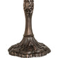 Meyda Lighting Caprice 26" 3-Light Mahogany Bronze Accent Table Lamp Base