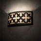 Meyda Lighting Cardiff 18" 2-Light Golden Bronze Wall Sconce With Beige Sahara Taupe Idalight Shade