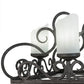 Meyda Lighting Carlotta 66" 14-Light Smoke Island Chandelier With Whitestone Idalight Shade Glass